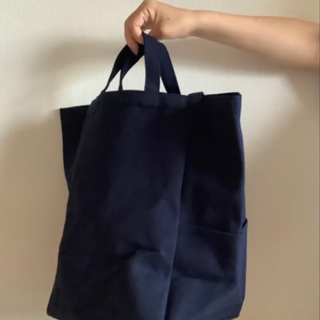 NEW 2WAY BAG  “YES” DARK  NAVY  COLOR