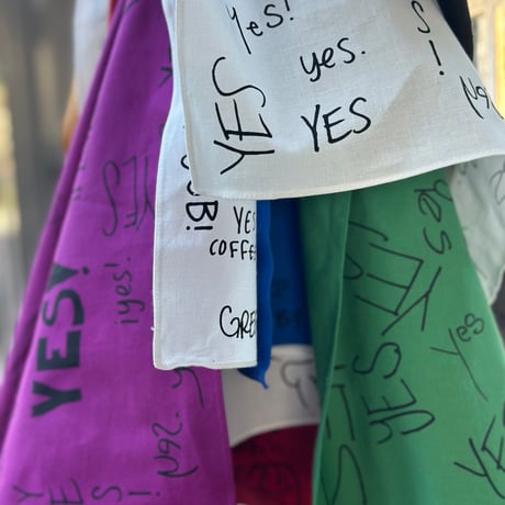 YB1  “YES BANDANA “  (WHITE COLOR)