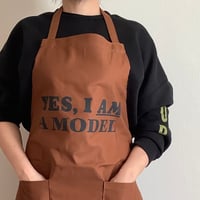 WP4   DAY USE W POCKET  APRON    “YES、I AM A MODEL”※正面に二つのポケットがございます。