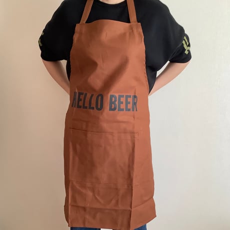 DRESSSEN  DRVBRN2 REVERSIBLE  APRON“HELLO BEER/ALL NIGHT LONG”(リバーシブルエプロン)
