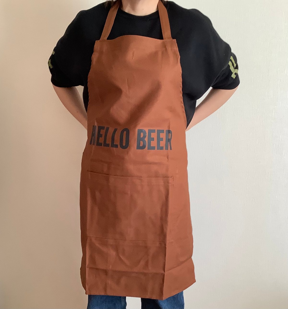 DRESSSEN DRVBRN2 REVERSIBLE APRON“HELLO BEER/ DRESSSEN DRVBRN2 REVERSIBLE APRON“HELLO BEER/