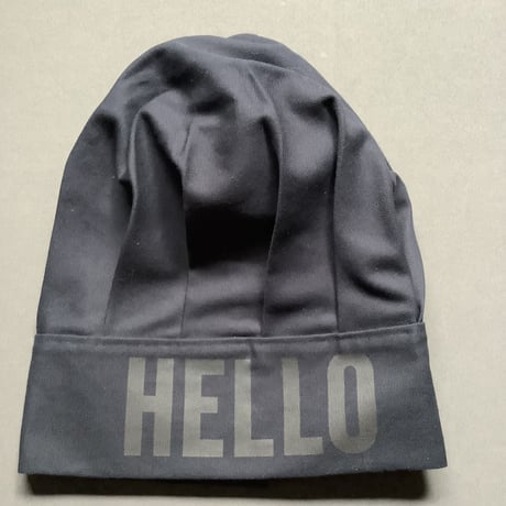 CCDN2 CHEF’S CAP  “HELLO”(ダークネイビーカラー)