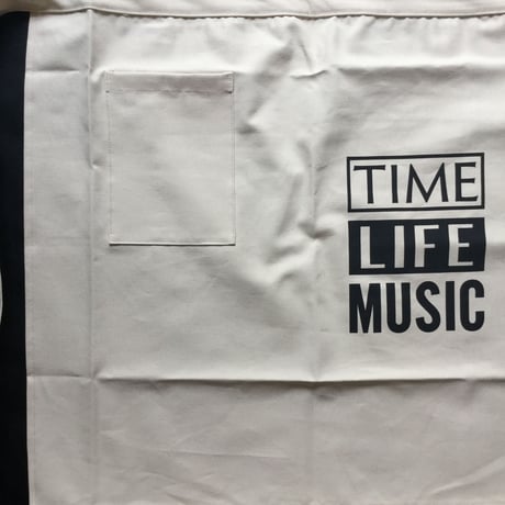 DRESSSEN lower wall long  LWL7  “TIME LIFE MUSIC”   (腰巻きエプロンです)