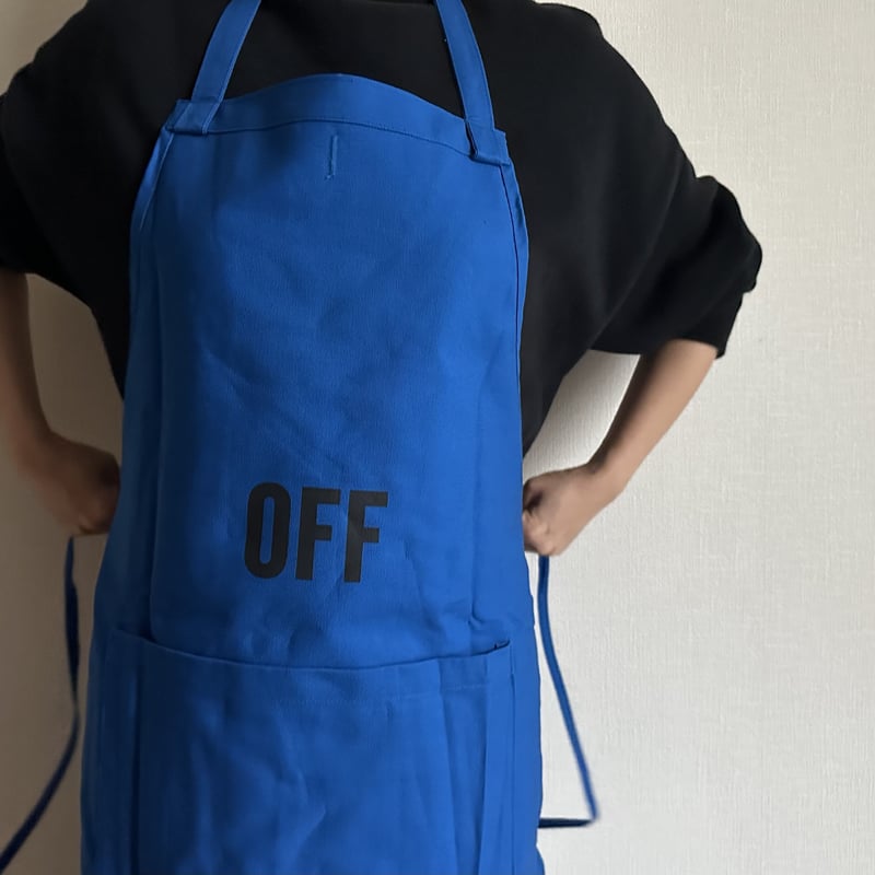 2025新入荷 DRESSSEN DRVBLU3 APRON“ON/OFF(リバーシ REVERSIBLE 作業服
