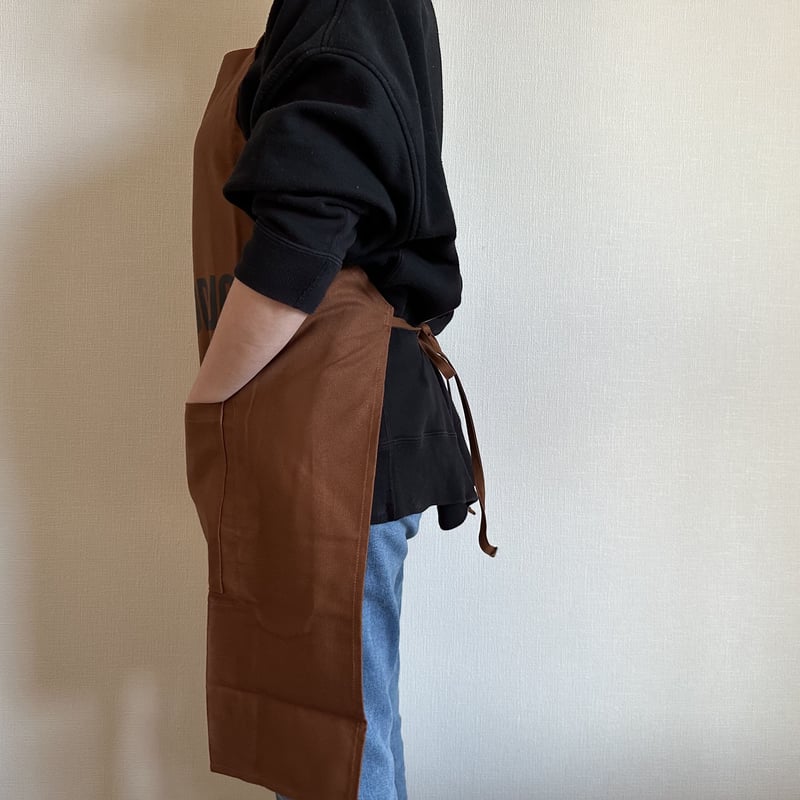 DRESSSEN DRVBRN7 REVERSIBLE APRON“YES！GOOD J