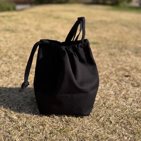 SNBK SMALL  DAY BAG “YES” BLACK COLOR