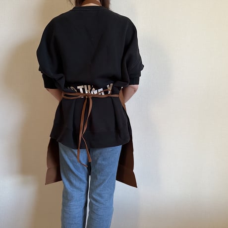 DRESSSEN  DRVBRN10 REVERSIBLE  APRON“THINK DELICIOUS/YES！ DRESSSEN    (リバーシブルエプロン)