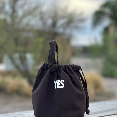 SNDB1 SMALL  DAY BAG “YES” DARK  BROWN COLOR