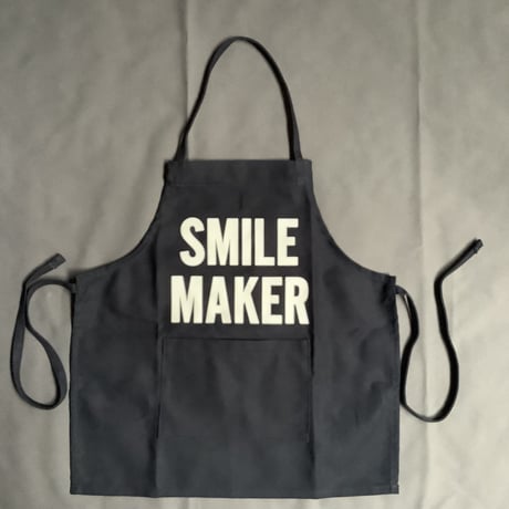 👶DRESSSEN BKDN3 BABY KIDS APRON ”SMILE MAKER“(ベイビーキッズエプロンです。)  ※ダークネイビー