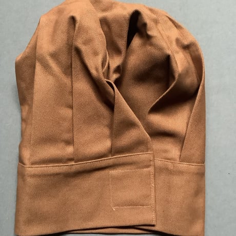 CCB2 CHEF‘S CAP   “HELLO”(ブラウンカラー)
