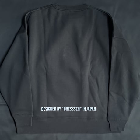 DS94 DRES“SPECIAL”SSEN  SWEAT  SHIRTS  イｴス！グッドジョブ！(GREYロゴ)BLACK  COLOR・