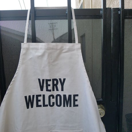 ADULT APRON #10  VERY WELCOME APRON