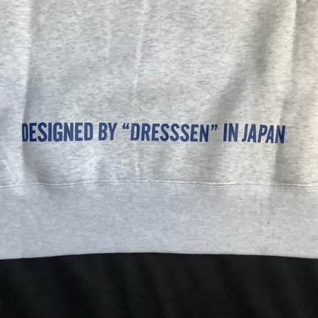 GS1 DRES“SPECIAL”SSEN  SWEAT  SHIRTS  イエス！グッドジョブ！(ブルーロゴ) GREY  COLOR