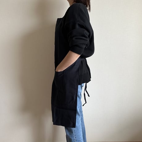 WPDN2    DAY USE W POCKET  APRON   YES！ GOOD   JOB！”(生成りロゴ)DARK NAVY  ⭐️再入荷しました!