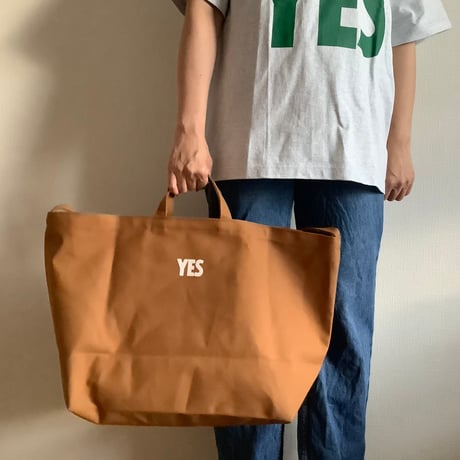 DRESSSEN  B2B5 BIG 2WAY BAG ”YES“   CAMEL   COLOR