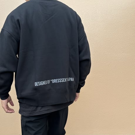DS94 DRES“SPECIAL”SSEN  SWEAT  SHIRTS  イｴス！グッドジョブ！(GREYロゴ)BLACK  COLOR・