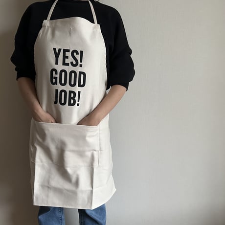 ADULT APRON #4 "YES! GOOD JOB!
