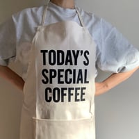 ADULT APRON #22   "TODAY‘S SPECIAL COFFEE“