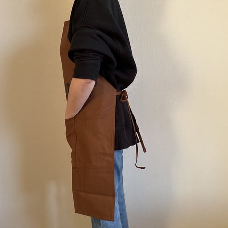 DRESSSEN  DRVBRN9 REVERSIBLE  APRON“THINK BEAUTIFUL/YES！ DRESSSEN    (リバーシブルエプロン)