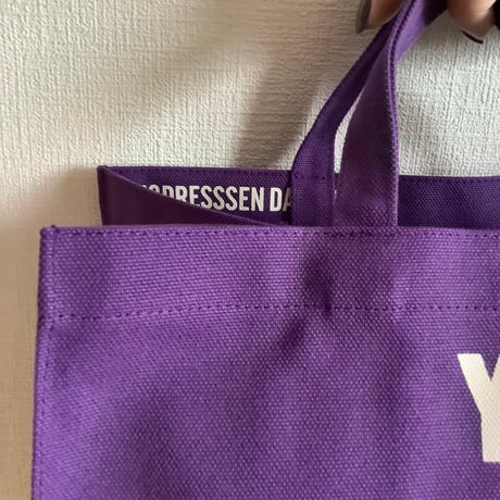 MM4  MARKET BAG “NEW MEDIUM”  ”YES“( PURPLE COLOR )