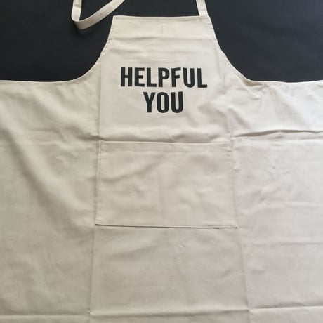 PR11  THE PROFESSIONAL APRON“ HELPFUL YOU “ ※首の紐をお好きな位置で結んで固定できます。