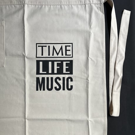 DRESSSEN lower wall long  LWL7  “TIME LIFE MUSIC”   (腰巻きエプロンです)
