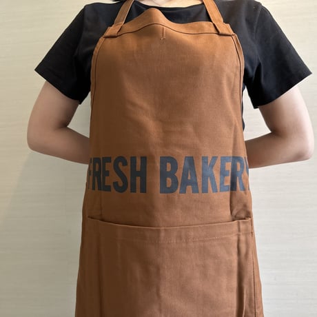 DRESSSEN  DRVBRN1   REVERSIBLE  APRON“BAKE・BAKER・BAKING ALL DAY/FRESH BAKERY