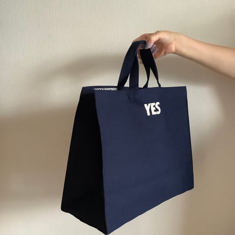 DRESSSEN  MARKET BAG [◉LARGE]  MLL1   “YES“  DARK NAVY COLOR