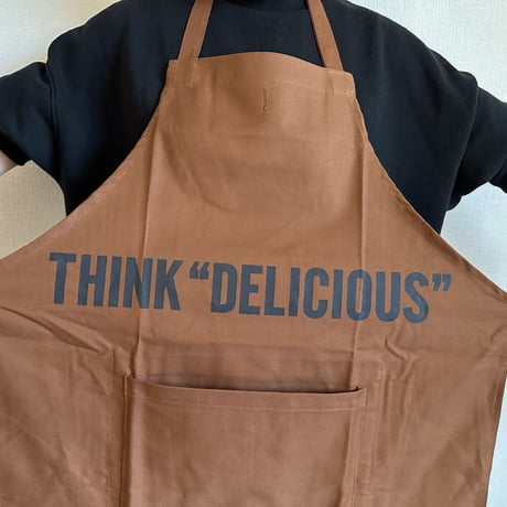 DRESSSEN  DRVBRN10 REVERSIBLE  APRON“THINK DELICIOUS/YES！ DRESSSEN    (リバーシブルエプロン)