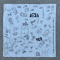 YB1  “YES BANDANA “  (WHITE COLOR)