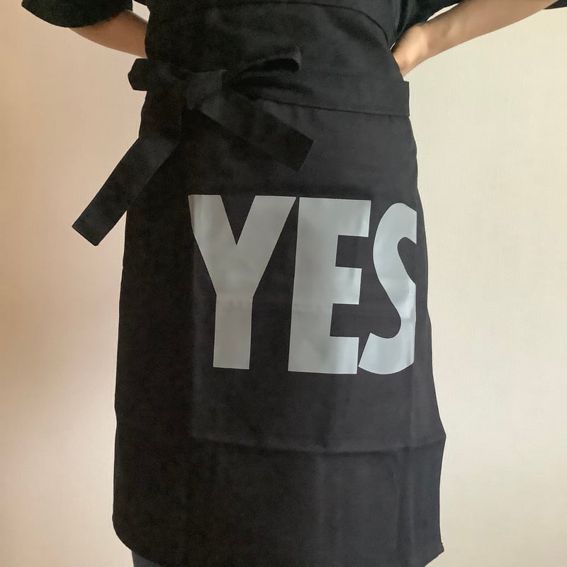 ⭐️7月新発売]DRESSSEN LWLBK1 “YES”APRON(腰巻きエプロンです)