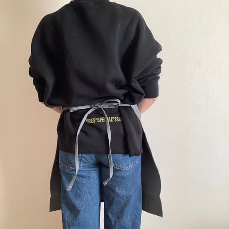 DRVG1 REVERSIBLE  APRON“YES /NO THANKYOU(リバーシブルエプロン)