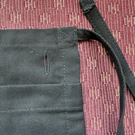 DRESSSEN  LWB1 LOWER WALL APRON  "AM COFFEE PM BEER"(腰巻きエプロンです)  BLACK COLOR