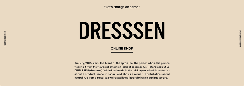 DRESSSEN公式オンラインストア