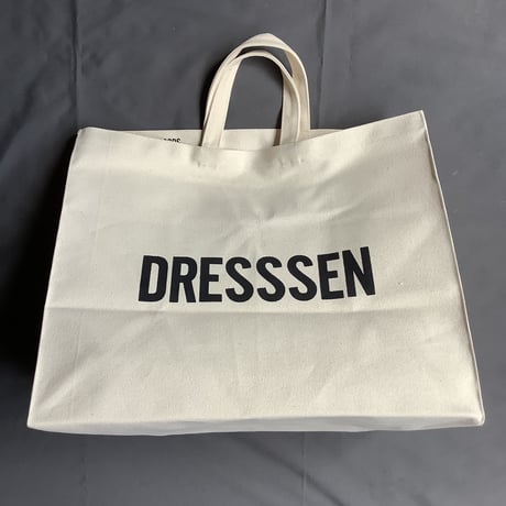 DRESSSEN  MBXL3  MARKET  BAG  XLARGE “YES  GOOD  JOB/ DRESSSEN✴️(こちら生地は生成り色です。