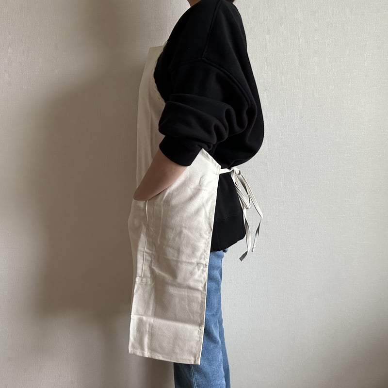 DRV10 REVERSIBLE APRON“ON/OFF(リバーシブルエプロン)※NAT