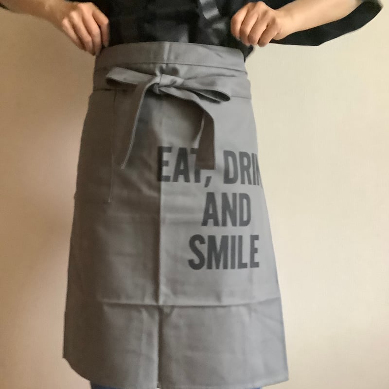 DRESSSEN LWLGR2 “EAT,DRINK AND SMILE”APRON(腰巻
