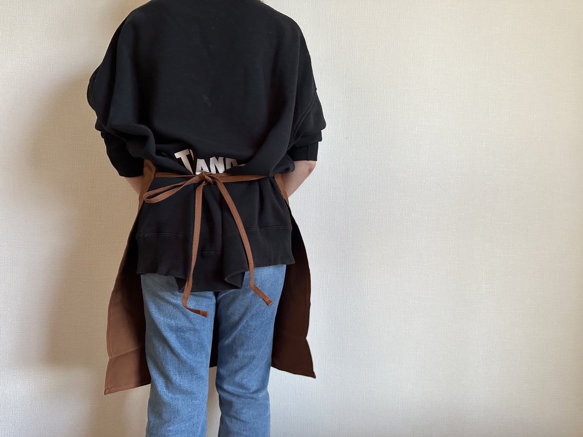 DRESSSEN DRVBRN7 REVERSIBLE APRON“YES！GOOD J