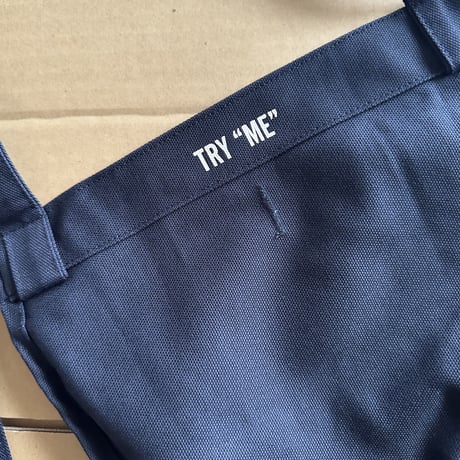WPDN2    DAY USE W POCKET  APRON   YES！ GOOD   JOB！”(生成りロゴ)DARK NAVY  ⭐️再入荷しました!