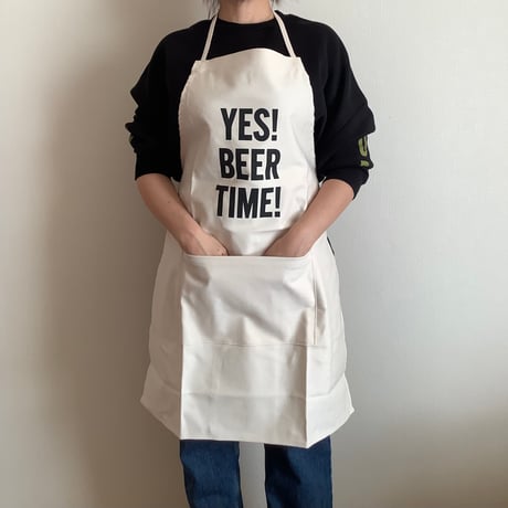 ADULT APRON #8  YES! BEER TIME!