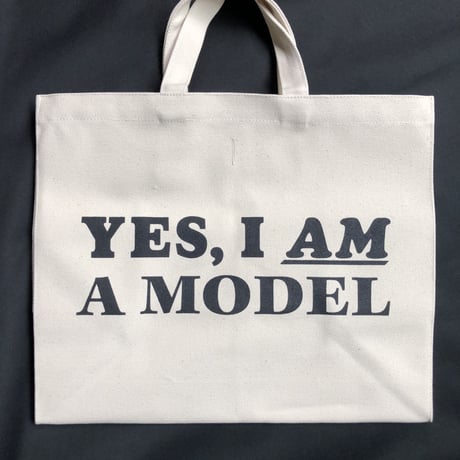 DRESSSEN  MARKET BAG (LARGE)  MBAL6  “YES I AM A MODEL”