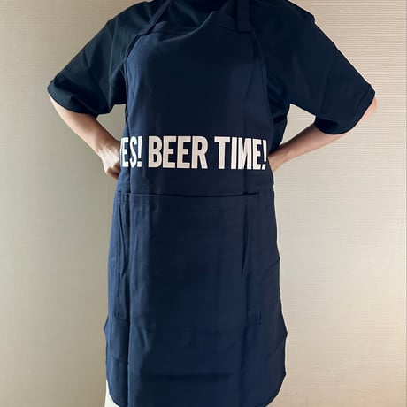 DRVNY7  REVERSIBLE  APRON“YES！COFFEE TIME！/YES！BEER TIME！”(リバーシブルエプロン)