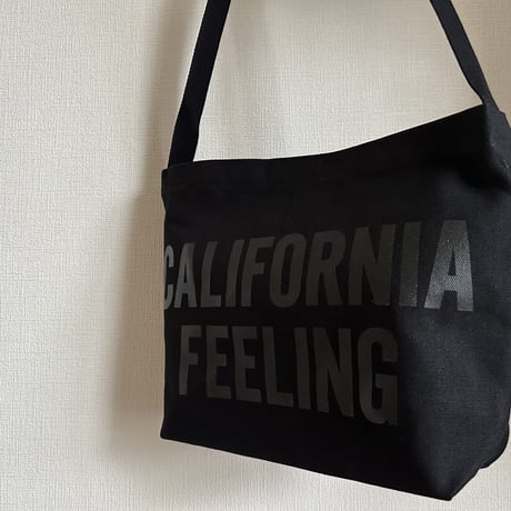 DRESSSEN  DBSH8  BAG  ”CALIFORNIA FEELING“BLACK COLOR