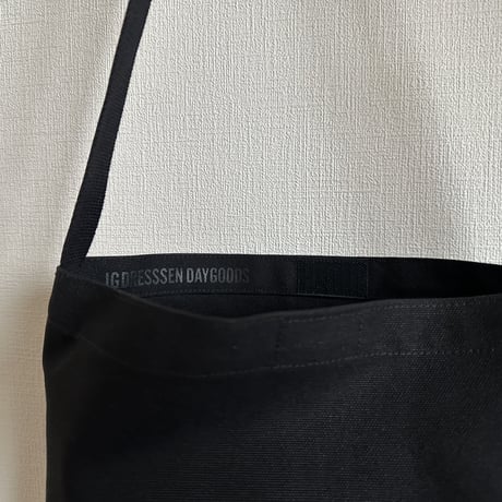DRESSSEN  DBC12 BAG ”SPECIAL COFFEE”BLACK COLOR ※公式オンラインストアのみの販売です。