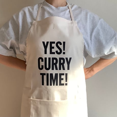 ADULT APRON #21   "YES！CURRY TIME！“