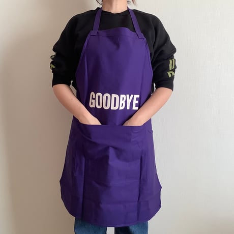 DRESSSEN  DRVPU3  REVERSIBLE  APRON“HELLO/GOODBYE ”