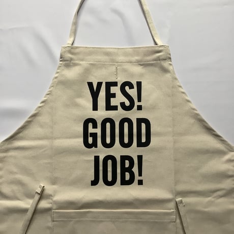 👦👧DRESSSEN  KD2 KIDS APRON   "YES! GOOD JOB!"※こちらのエプロンはキッズサイズです。