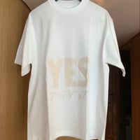 ST1 DRES“SPECIAL”SSEN    YESグッドジョブ  T-SHIRTS (生成り色ロゴ) ⚪️WHITE  COLOR