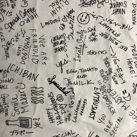 AB1  “ARCHIVE BANDANA “  (WHITE  COLOR)