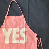 👦🧒DRESSSEN KDP1 KIDS APRON  "YES“(※キッズエプロンです) PINK  COLOR